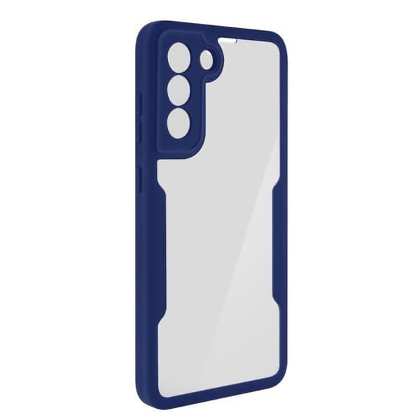 Helhetsfodral - Samsung - Galaxy S21 Plus - Plexiglas - Polymer - Stötresistent - Blå Blå