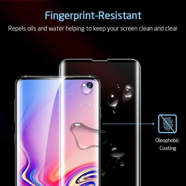 2st för Samsung Galaxy S10e / S10 Lite härdat glas skärmskyddsfilm Full täckning 9H Anti-Scratch Högdefinierad