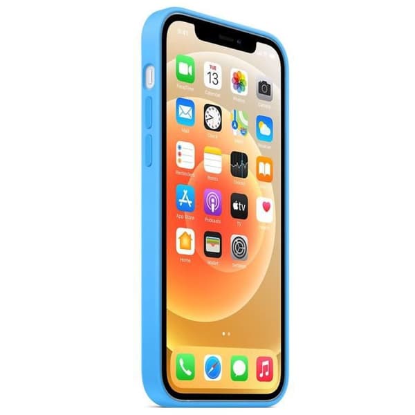 Stötsäker skal - BOOLING - för iPhone 13 mini - Mjuk - TPU - Blå Blå