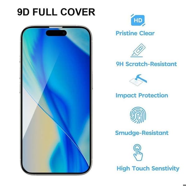Härdat Glas - BOOLING - för iPhone 17 Pro Max - 4-pack - Rep-resistant - Optimalt skydd Transparent