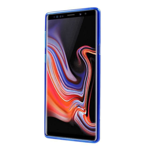 Blått dubbelsidigt matt mjukt TPU-fodral för din Samsung Galaxy Note 9