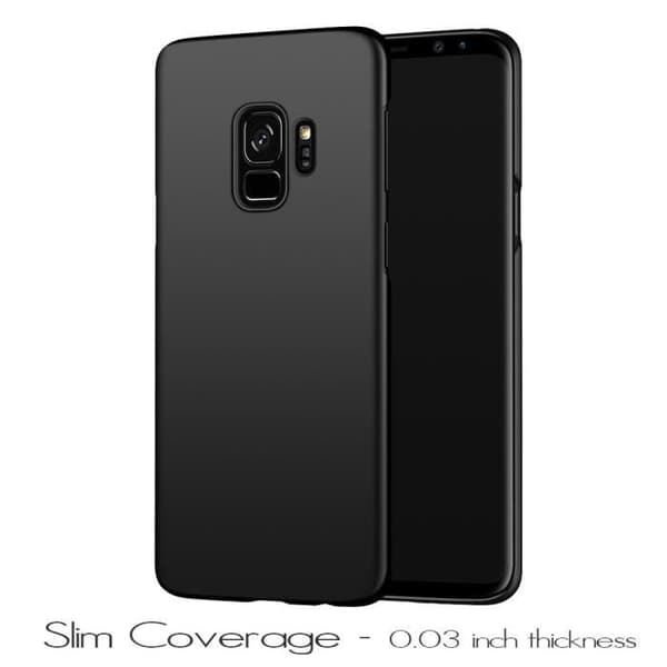 Fodral till Samsung Galaxy S9 Resilient Ultra Thin Shock Absorption Design - Svart