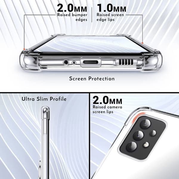 Telefonskal - BOOLING - för iPhone 17 Pro Max - Stöttålig Transparent med Rotterande Silverring Transparent