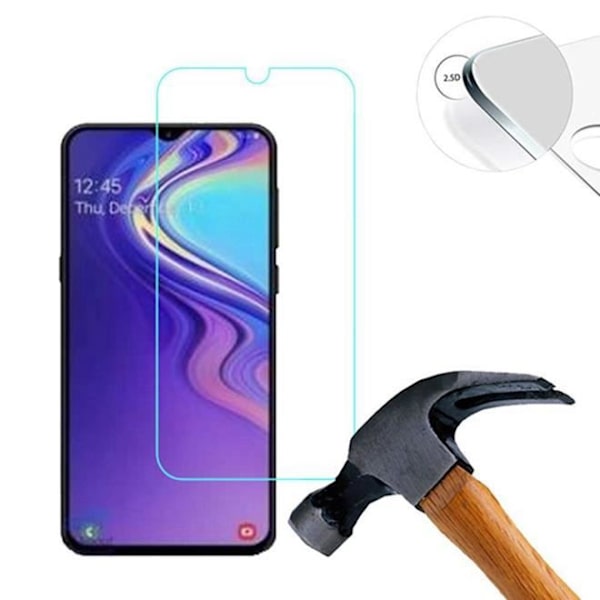 Skärmskydd - Lusee - Samsung Galaxy A50 - Härdat glas 9H - Transparent - 2 stycken Transparent