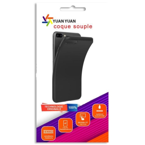 123 - Svart mjukt silikonskyddsfodral för Samsung Galaxy A22 5G SM-A226B 6,6" - Yuan Yuan