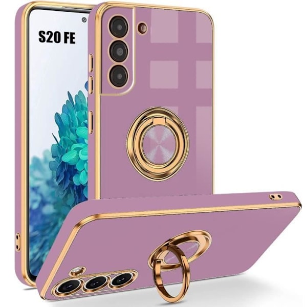 Coque - Samsung - Galaxy S20 FE - Lila - Antichock - Flytande Silikon Lila