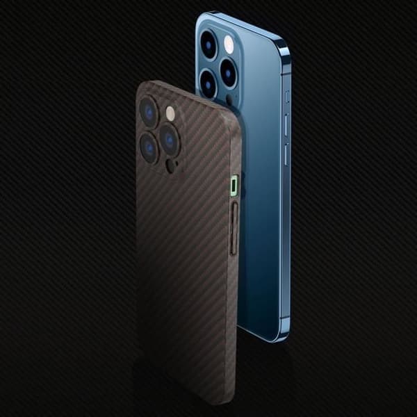 Coque - BOOLING - för iPhone 13 Pro - Stötsäker - Brun - Mjuk kastanj