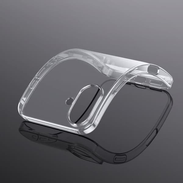 Skyddskal - BOOLING - för iPhone 16 Plus - Mjuk - Stöttålig - Transparent Transparent