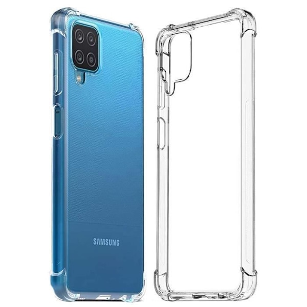 Skyddsskal - PROSHOP - för Samsung M32 - Högkvalitativ silikon - Förstärkta hörn - Mjuk och transparent Transparent