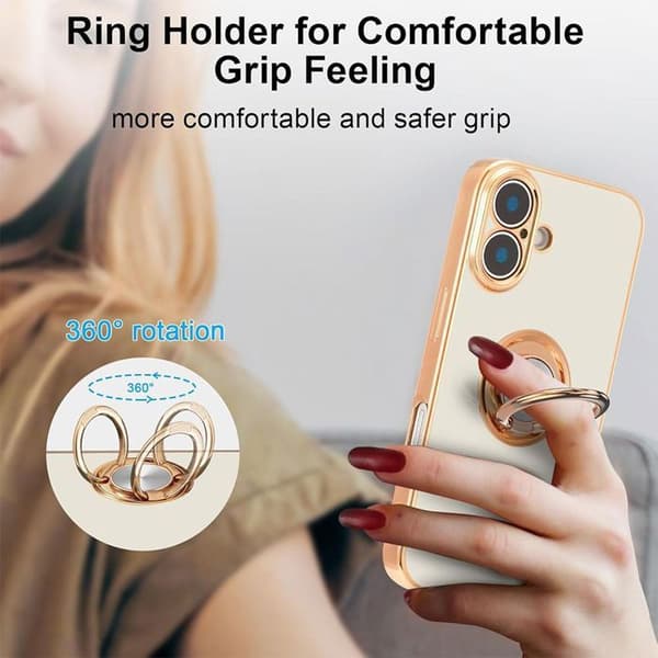 Skyddsfodral - BOOLING - iPhone 17 - Stötsäker - Repfria - Slim Vit Vit