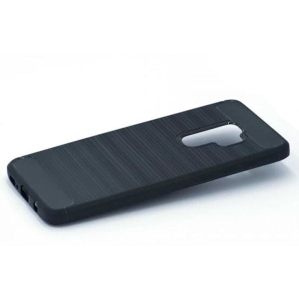 Coque - Samsung - Galaxy S9 Plus - Sculos - Svart - Borstat kolfiber-effekt Svart