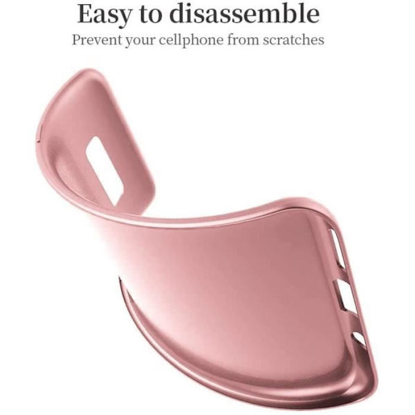 Fodral för Samsung S20 FE (6,5") Set med 2 härdade glasögon Enkelt anti-chock silikonskydd Rosa Rosa