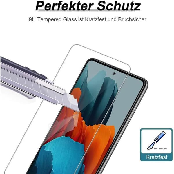 Skyddsglas - Samsung - Galaxy A72 - Härdat Glas - 9H Hårdhet - Represistent - 2 Stycken -