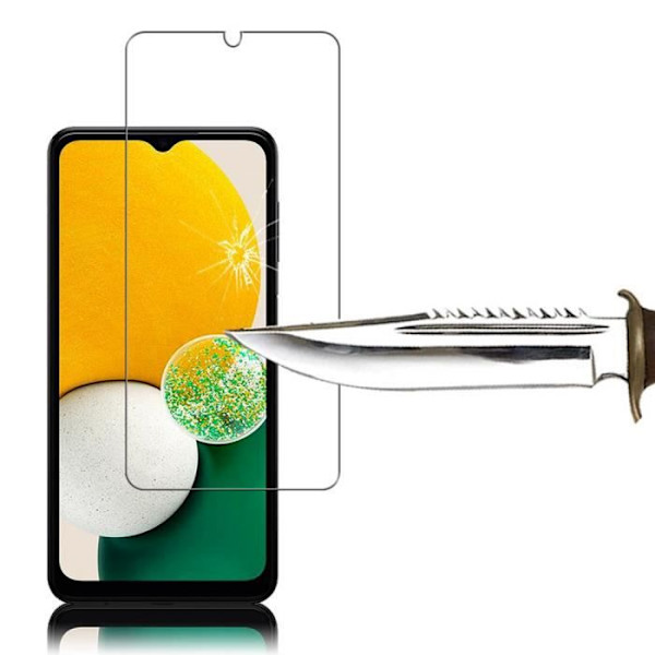 VCOMP® för Samsung Galaxy A13 5G 6,5": Pack - 2-pack skärmskydd i härdat glas VIT