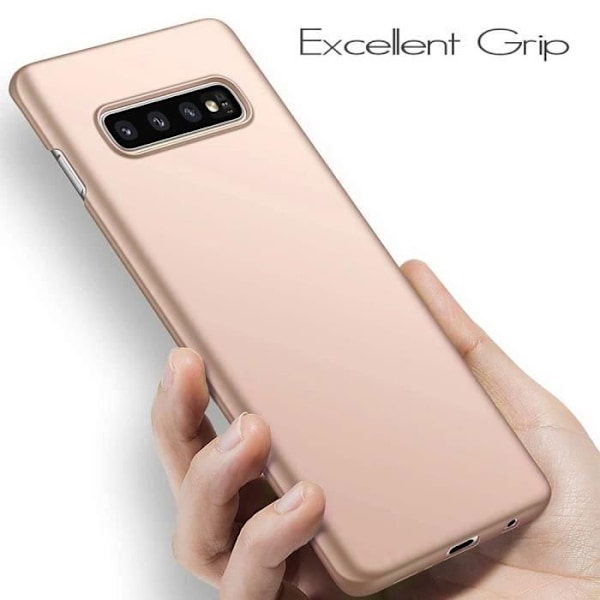 Skyddsfodral till Samsung Galaxy S10 Plus - PROSHOP - Mjuk - Guld gyllene