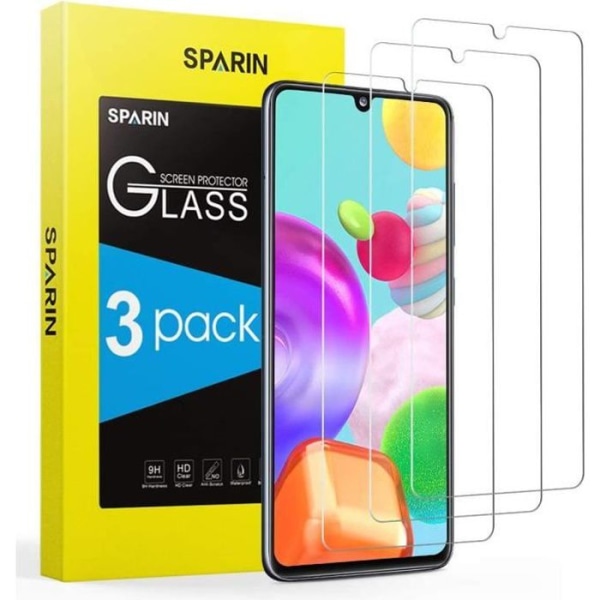 Skärmskydd i härdat glas Kompatibel med Samsung Galaxy A41 Skärmskydd för Samsung Galaxy A41 med [2.5D rundad kant]
