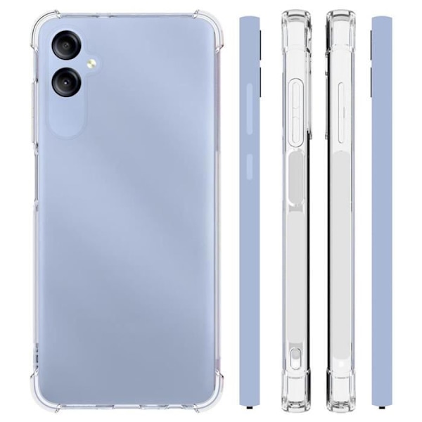 Skyddshölje - BOOLING - Samsung Galaxy A05 - Stötabsorberande - Transparent - 2 Härdade Glas Transparent