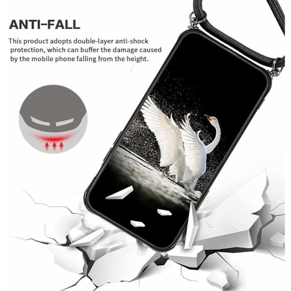 Skyddsskal - PROSHOP - iPhone 11 - Svart - Matt - Lätt - Halvtransparent Svart