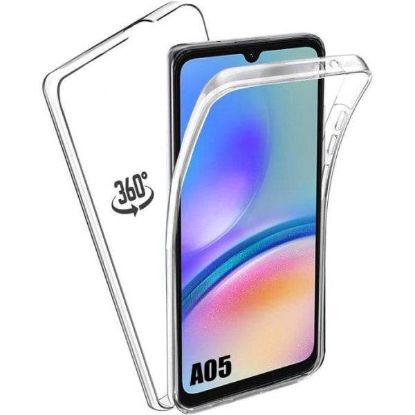 Helfodral till Samsung Galaxy A05 - Stötsäkert Transparent skydd Anti-Scratch Transparent