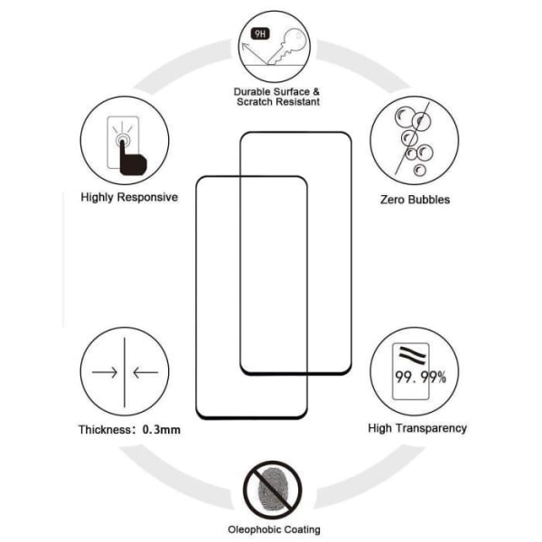 MMlife til Samsung Galaxy S21 etui og hærdet glas [2 styk] Transparent blødt TPU Anti-Shock etui Transparent