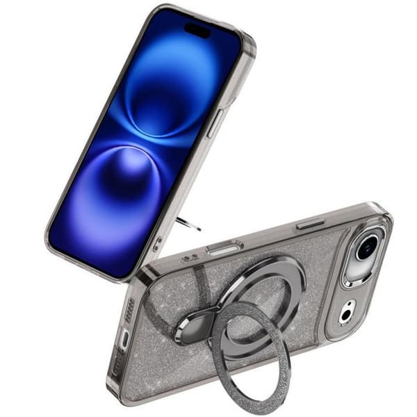 Telefonfodral - BOOLING - för iPhone Air - Hybriddesign Anti-Rip Pärlor Magnetisk Grå Grå
