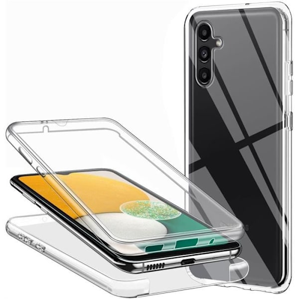 Fodral för Samsung A04s - 360 Full Body Clear Shockproof Fodral