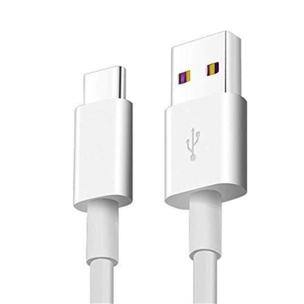 USB C-kabel [1M] USB-typ C-kabel 5A snabbladdarkabel för Samsung Galaxy S20 S8 S9 S10 S21 A50 A51 A40 A20e, Huawei P30