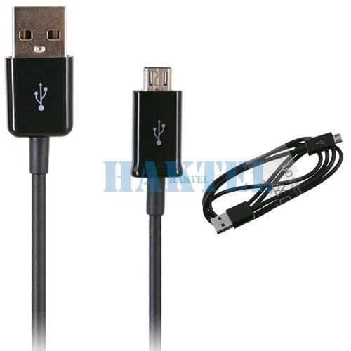 Micro usb kabel för, wiko lenny, svart