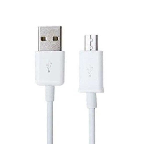 USB-kabel - VOLY - Galaxy S5/S6 - Micro USB - 100 cm - Vit Vit