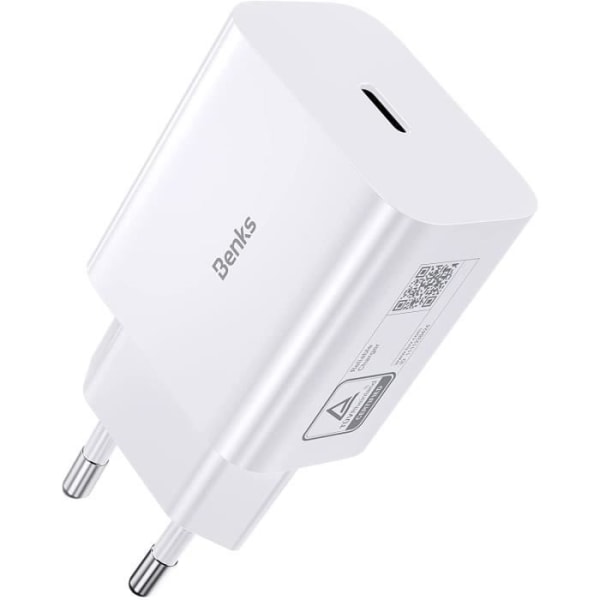 20W snabb pålitlig iPhone-laddare USB C Pr-laddare för iPhone 14-laddare med TUV Rheinland-certifierad PD3.0-QC4.0+ laddare[940]