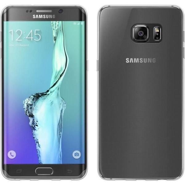 Transparent silikonfodral till Samsung Galaxy S 6 Edge Plus