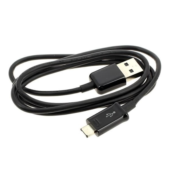 Kabel usb - micro usb 1m svart för Mobile Haier, Mobile Samsung, Mobile Alcatel, Mobile Motorola, Mobile Sony, Mobile Logicom,