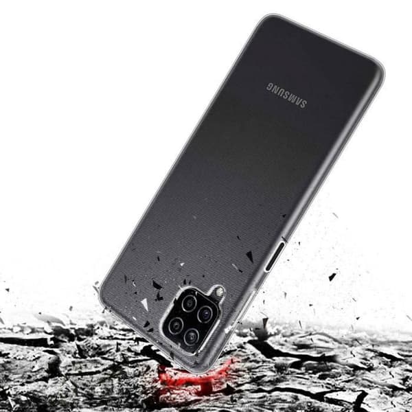 Coque - VCOMP - Galaxy A12 Nacho - UltraSlim - Transparent - Perfekt passform VIT