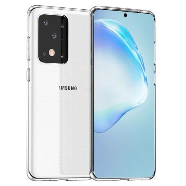 Coque til Samsung S20 Plus - MÆRKE - Fleksibel - Transparent - Silikone gel - Unisex Transparent