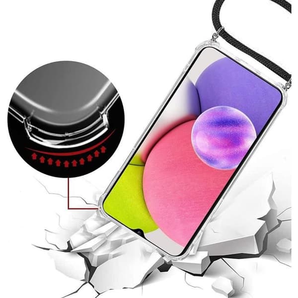 Coque - BOOLING - för Samsung A03S - Mjuk - Rep resistant - Rosa Rem. Rosa, klar