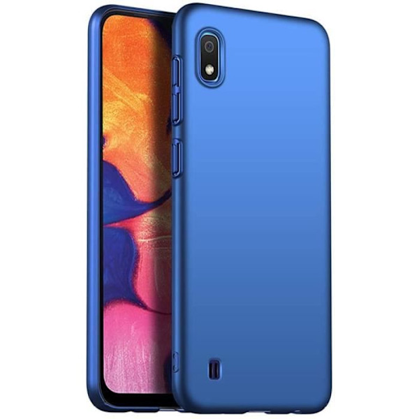 Fodral för Samsung A10 (6,2") Bekvämt enfärgat mjukt skydd Blå Blå