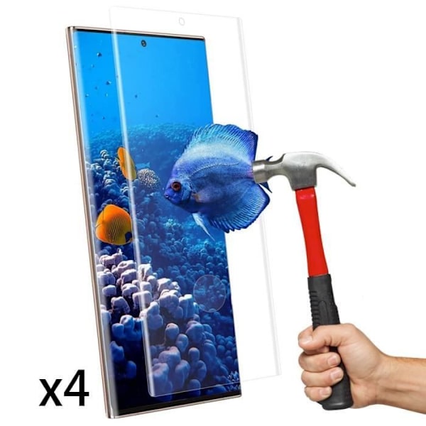 PROSHOP härdat glas för Samsung Note 20 Ultra - HD skärmskyddsglas Anti-damm skärmskydd Transparent