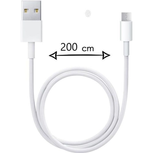 Micro USB-kabel för Huawei Y6 2019 USB-kabel 2 meter Snabbladdning - Snabbladdnings-synkroniseringskabel Dataöverföring