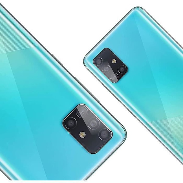 Kameraskydd i härdat glas för Samsung Galaxy A51 5G - BOOLING - Set med 2 Transparent