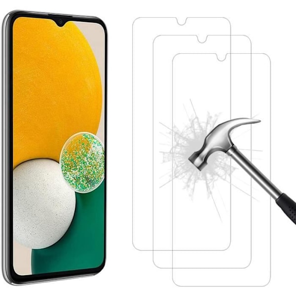 Härdat glas för Samsung Galaxy A13 5G - PROSHOP - Skärmskyddsglasfilm - 9H motstånd - Anti-repor Transparent