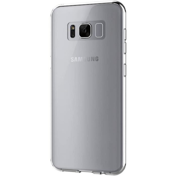 Samsung Galaxy S8-fodral, genomskinligt silikonfodral för Galaxy S8-fodral (5,8 tum) SilikonfodralT53253TK