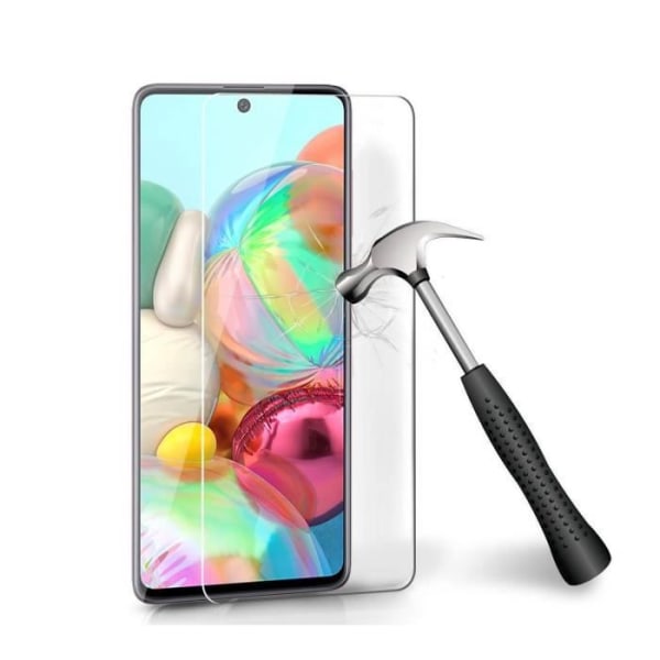 Skyddsfilm 2.5D härdat glas för Samsung A71 med Stylus Toproduits®