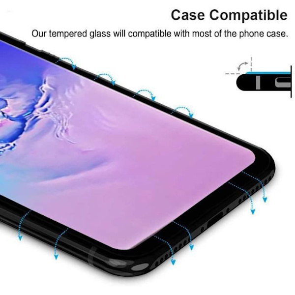 [3-pack] Härdat glas för Samsung Galaxy A41, ultratunt skärmskydd av klart glas 9H hårdhet, luftbubblafri