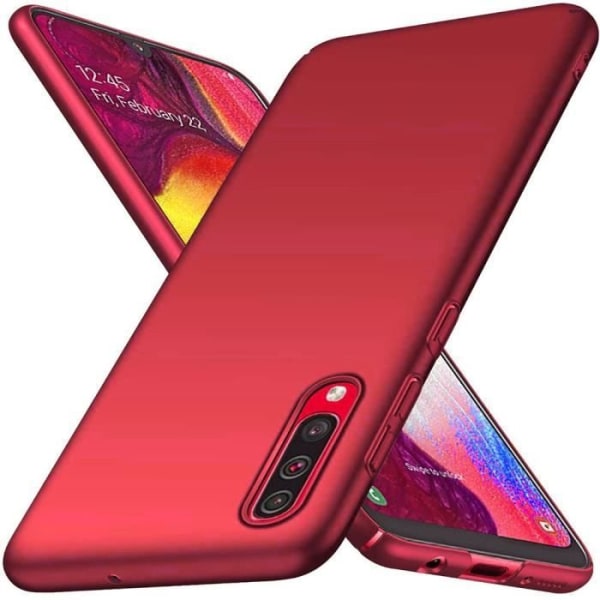 Beskyttelsesetui til Samsung Galaxy A70 - PROSHOP - Rød - Blødt - Anti-Shock Röd