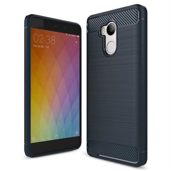 Coque - Samsung - Galaxy A7 2017 - Slim - Mjuk - Kolfiber - Svart Svart