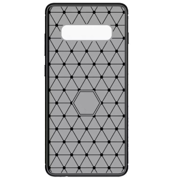SDTEK-fodral för Samsung Galaxy S10+ Plus [Carbon TPU]-fodral