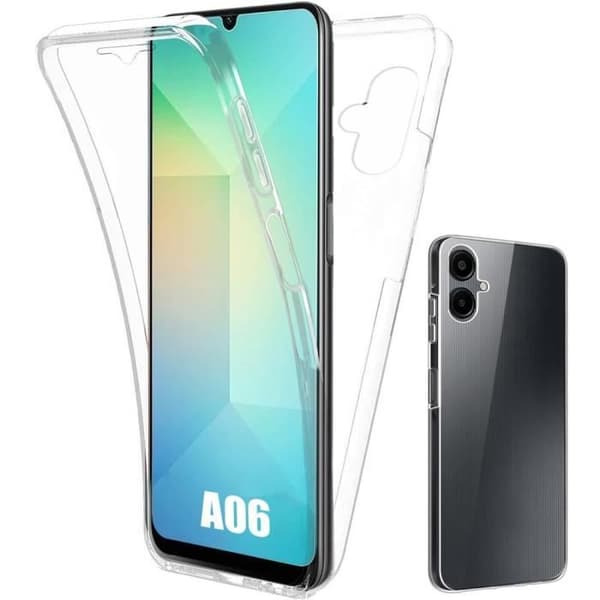 Skyddsskal - BOOLING - Samsung Galaxy A06 - Stöttålig - Transparent - Elegant Transparent