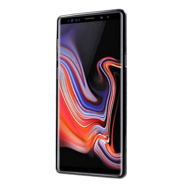 Svart dubbelsidigt matt mjukt TPU-fodral för din Samsung Galaxy Note 9