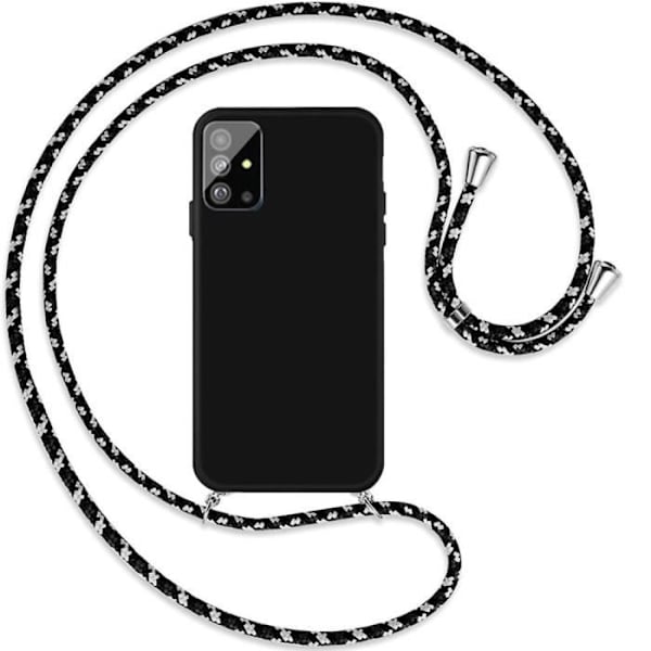 Coque - Samsung - S20 Plus - Silikon - Anti-Rip - Anti-Chock Svart