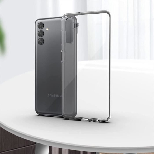 Fodral för Samsung A04s Transparent Silikon Stötsäkert skydd Ultra Slim